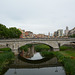 Girona, Stone Bridge across the River of Onyar