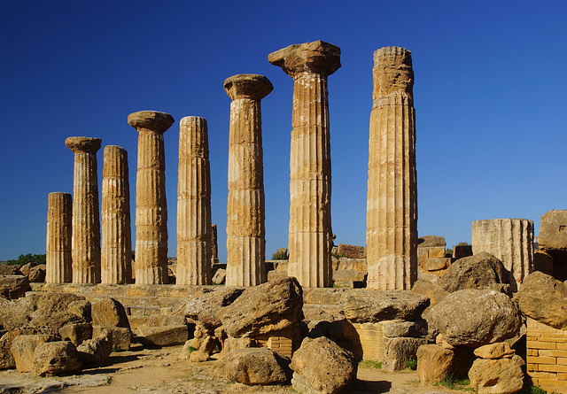 Temple of Heracles, Valle dei Templi, Agrigento