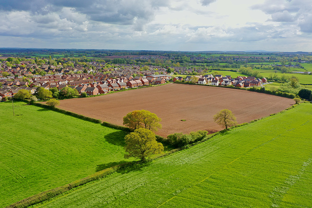 Gnosall from the air
