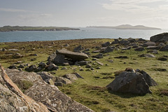 Coetan Arthur and boulder field