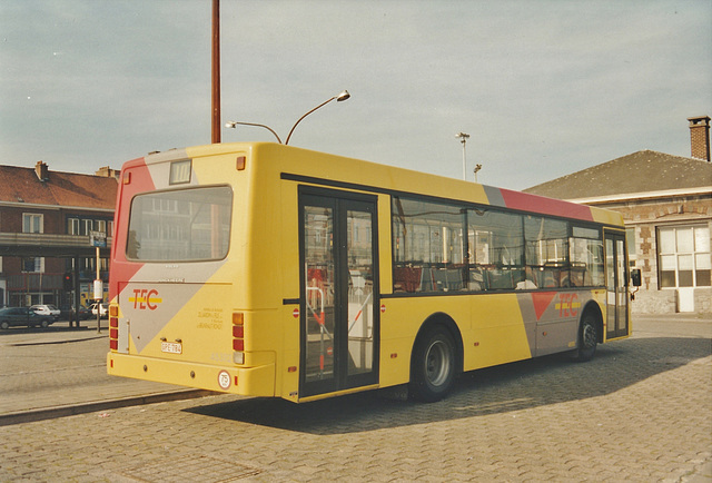 Autobus Dujardins (TEC contractor) 453112 (GPE 784) in Tournai - 17 Sep 1997