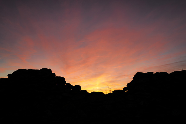 Penedos, Last lights on the ruins of the sheepfold, HWW