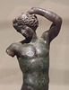 Detail of a Bronze Statuette of a Youth Dancing in the Metropolitan Museum of Art, October 2010