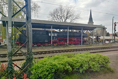 Hamburg 2019 – Steam engine DB 043 196 as a monument at Salzbergen