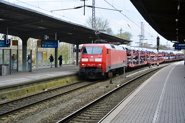 Hamburg 2019 – Car train at Osnabrück