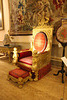 George IV's throne from The House of Lords, Grimsthorpe Castle, Lincolnshire