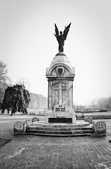 War Memorial - Basingstoke Memorial Park in 1978