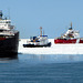 2 Icebreakers, March on Lake Huron