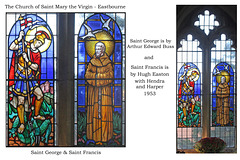 Eastbourne St Mary the Virgin + SS George & Francis + by A.E.Buss & H.R.Easton + 1953