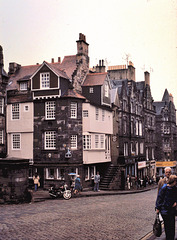 Edimbourg / Edinburgh (GB, Scotland) août/august 1978. (Diapositive numérisée).