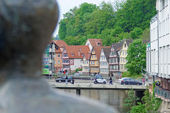 Herrn Hesse über die Schulter geschaut - Aussicht von der Nikolausbrücke (© Buelipix)