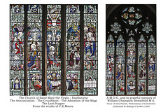 St Mary Eastbourne + East Window + In Memoriam + Wm Streatfeild by CE Moore + 1929