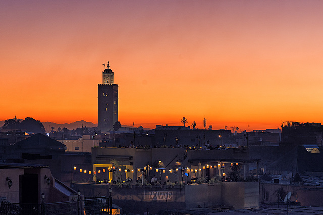 Sunset Koutoubia