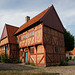 Half Timbered Buildings In Ystad