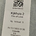 Ticket for Fire of Love
