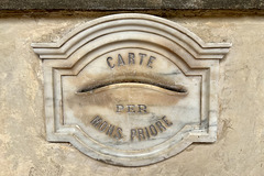 Florence 2023 – Basilica of San Lorenzo – Letter box