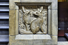 The Hares on the Stairs – Natural History Museum, South Kensington, London, England
