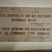 Athens 2020 – Athens War Museum – German sign from the occupation of Athens