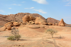 Namibia, Stones on the Granite Surface of Spitzkoppe