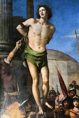 Florence 2023 – Basilica of San Lorenzo – Martyrdom of St. Sebastian