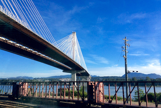 Canada 2016 – The Canadian – Port Mann Bridge