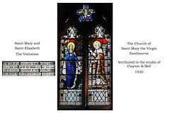 Eastbourne - in the church of St Mary the Virgin - The Visitation - 18 10 2018