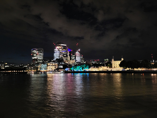 London city lights
