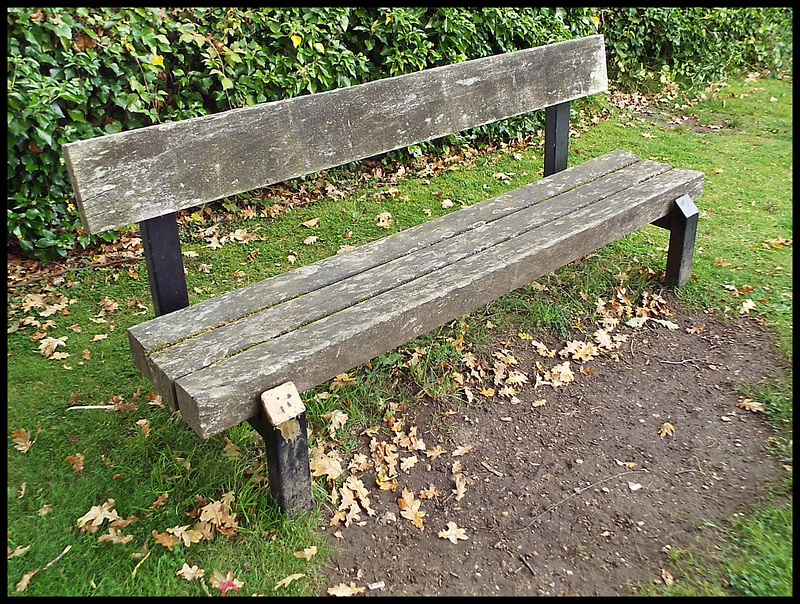 old park bench