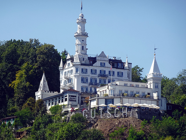 Hotels Château Gütsch in Luzern