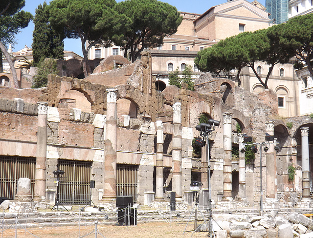The Forum of Julius Caesar in Rome, July 2012