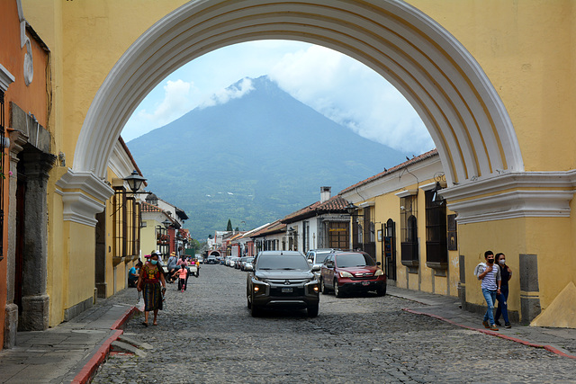 Antigua de Guatemala, Volcano of Agua (3760m)