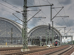 Gleisanlagen am Dresdner Hbf