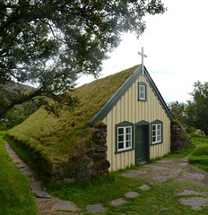 Iceland, Hofskirkja Church