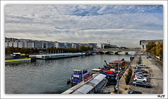 La Seine du côté de Paris-Bercy