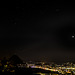 der Sternenhimmel über Lugano ... see on black background ... and P.i.P. (© Buelipix)