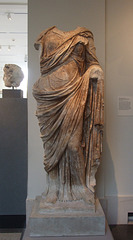 Roman Marble Statue of a Woman in the Metropolitan Museum of Art, January 2012