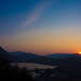Sonnenuntergang über Lugano (© Buelipix)