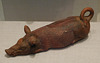 Terracotta Vessel in the Form of a Boar in the Metropolitan Museum of Art, March 2022