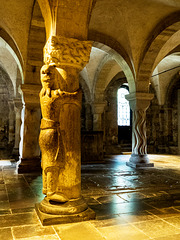 Lund Cathedral (Lunds domkyrka), Sweden > The figure Finn the Giant, builder of the cathedral.