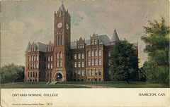 6126. Ontario Normal College, Hamilton, Can.