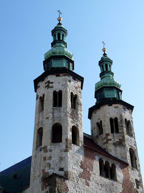 Krakow- Saint Andrew's Church Towers