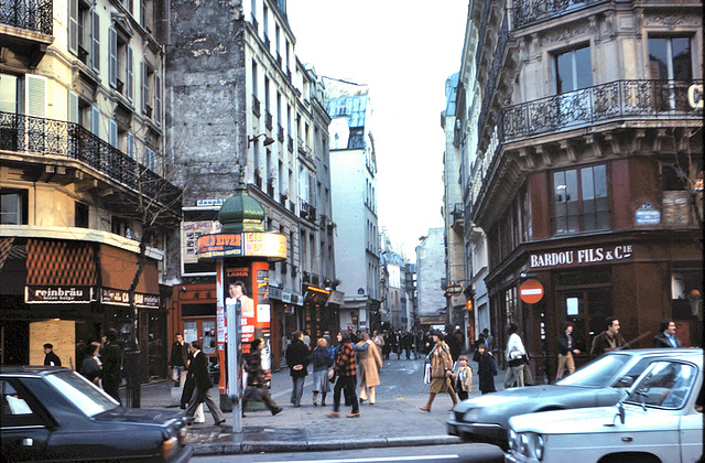 Paris (75) Décembre 1978. (Diapositive numérisée).