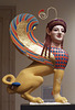 Reconstruction of a Sphinx Finial in the Metropolitan Museum of Art, December 2022