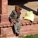 Fatepur Sikri- Yawning Workman
