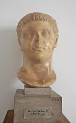 Portrait of Caracalla from Thuburbo Majus in the Bardo Museum, June 2014