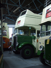 DSCF8749 Former Southern Vectis DDL 50 and YWG 109 (FLJ 538) at the Isle of Wight Bus and Coach Museum - 6 July 2017