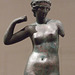 Detail of a Bronze Statuette of Aphrodite in the Metropolitan Museum of Art, November 2010