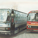 Chenery 5092 EL and Eastern Counties JCL 808V 4 Dec 1993