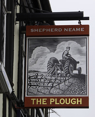 The Plough - pub sign