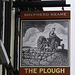The Plough - pub sign